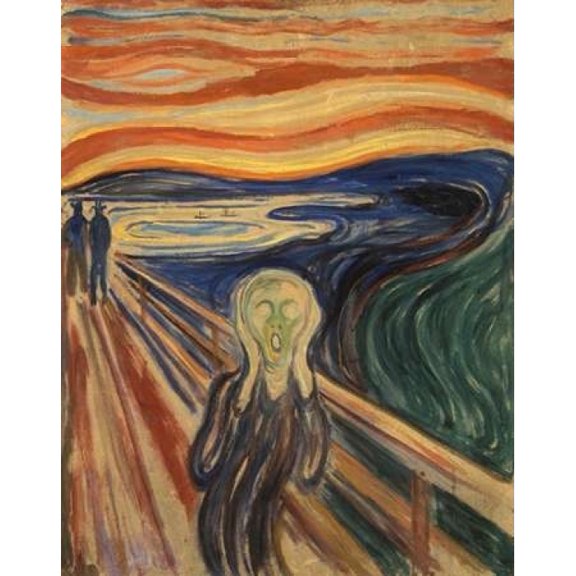 The Scream Poster Print by Edvard Munch (22 x 28)