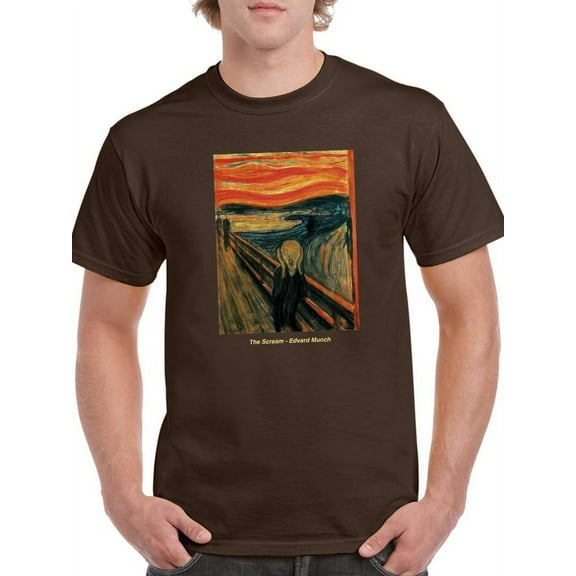 The Scream T-Shirt Men -Smartprints Designs, Male Small