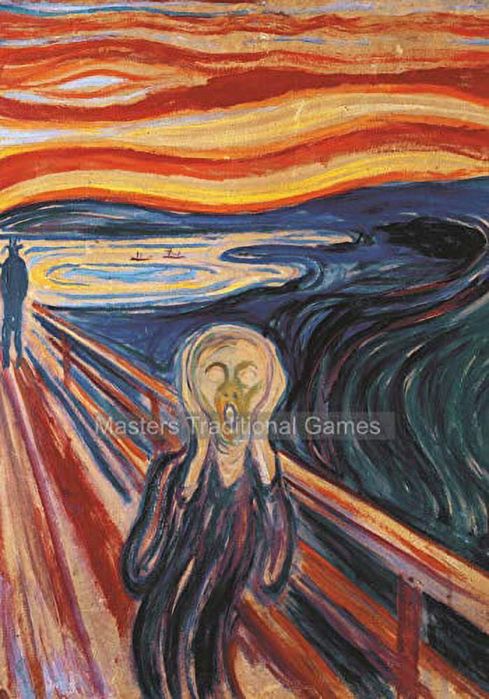 Piatnik Munch The Scream Jigsaw Puzzle (1000 Pieces) - Walmart.com