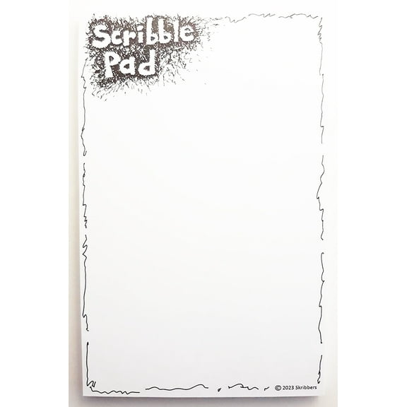 The ScribblePad. Funny Novelty Notepads. Choose from 12 Smile Inducing Varieties.