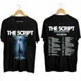 The script satellites world tour 2024 shirt the script band fan