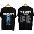 The script satellites world tour 2024 shirt the script band fan