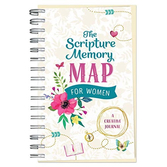 Pre-Owned The Scripture Memory Map for Women: A Creative Journal (Spiral-bound) 1643520881 9781643520889