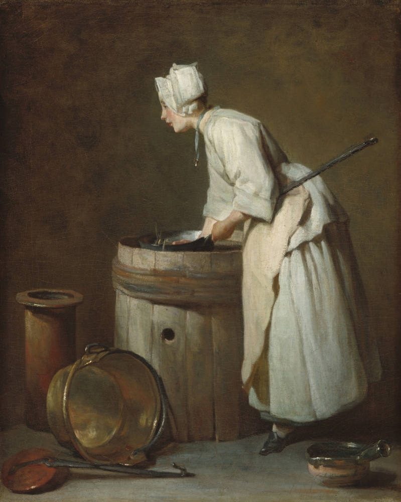The Scullery Maid Canvas Art - (18 x 24)