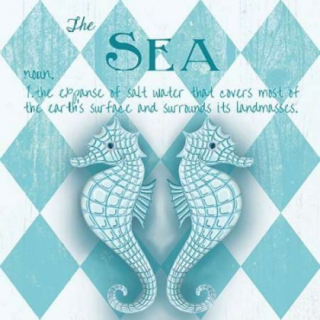 The Sea Canvas Art - Andi Metz (24 x 24)