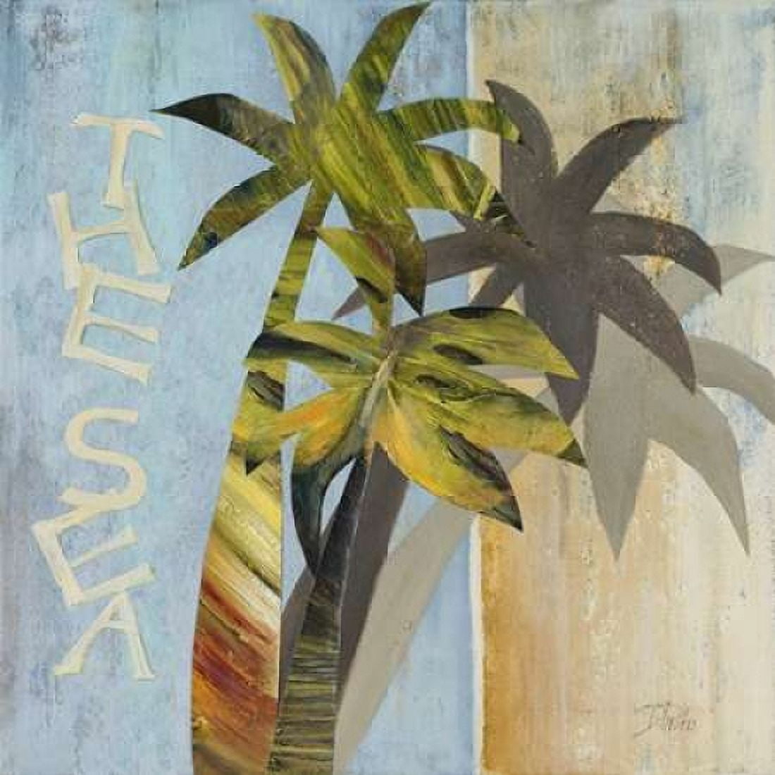 The Sea Canvas Art - Patricia Pinto (24 x 24)