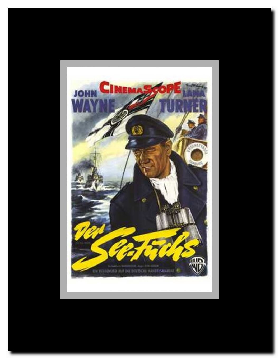 The Sea Chase Framed Movie Poster