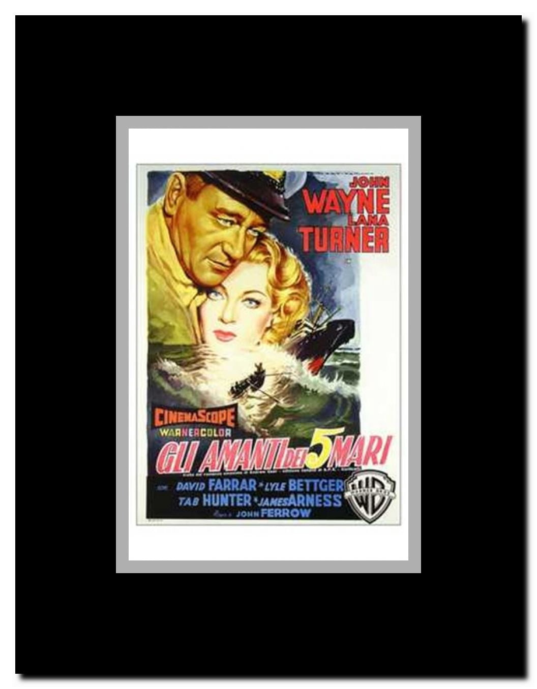 The Sea Chase Framed Movie Poster