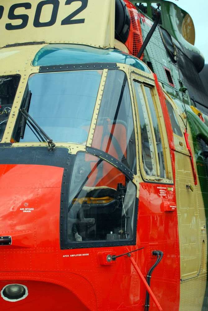 The Sea King helicopter used by the Belgian Air Force Canvas Art - Luc De JaegerStocktrek Images (12 x 17)