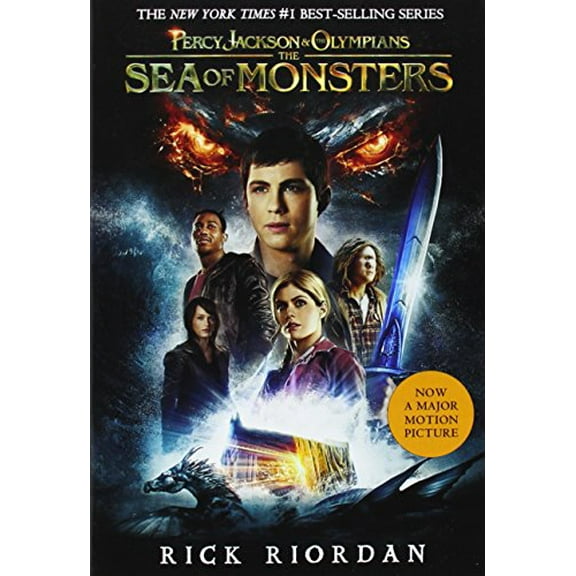 Pre-Owned Percy Jackson and the Olympians, Book Two: The Sea of Monsters (Movie Tie-In Edition) (Paperback) 142316007X 9781423160076