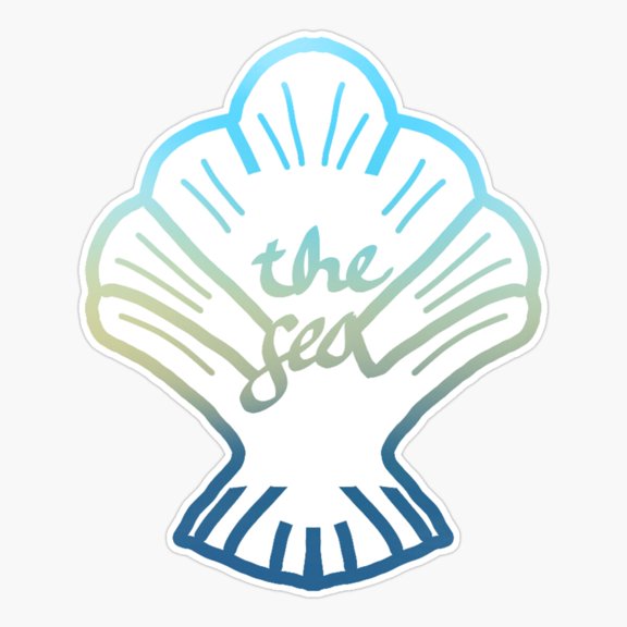 The Sea Shell Sticker