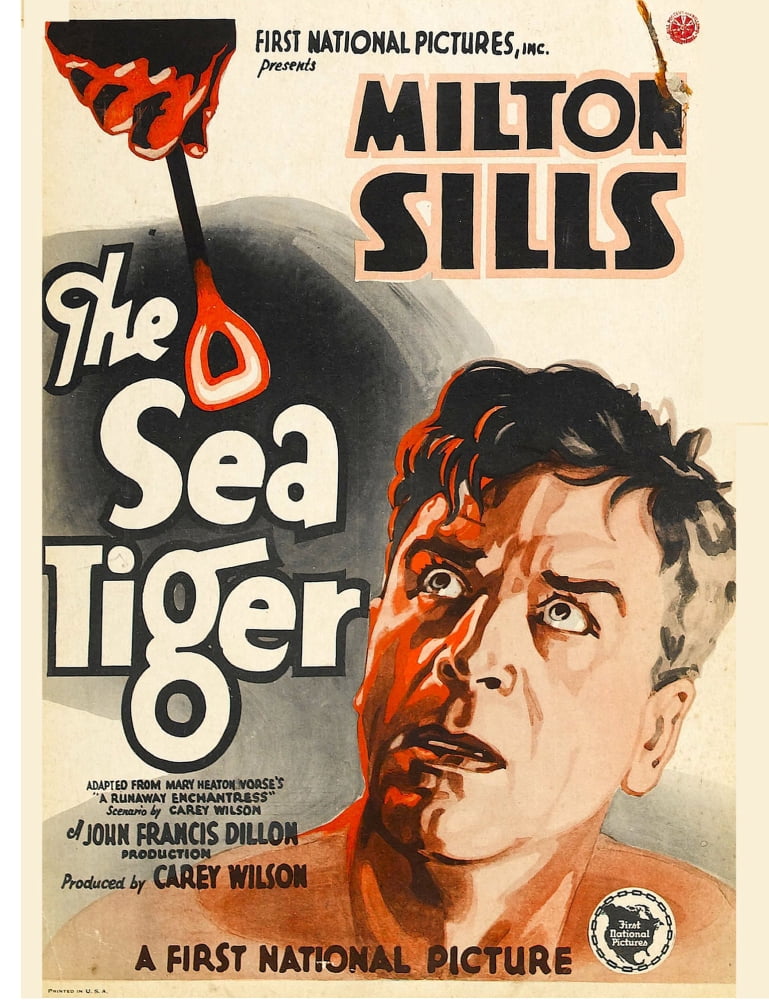 The Sea Tiger Canvas Art -  (24 x 36)