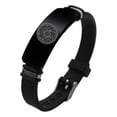 thumbnail image 1 of The Seals of Seven Archangels Bracelet Boys Girls Women Men Silicone Talisman Amulet Wristband Religious Prayer Jewelry for Kids Adults, 1 of 7