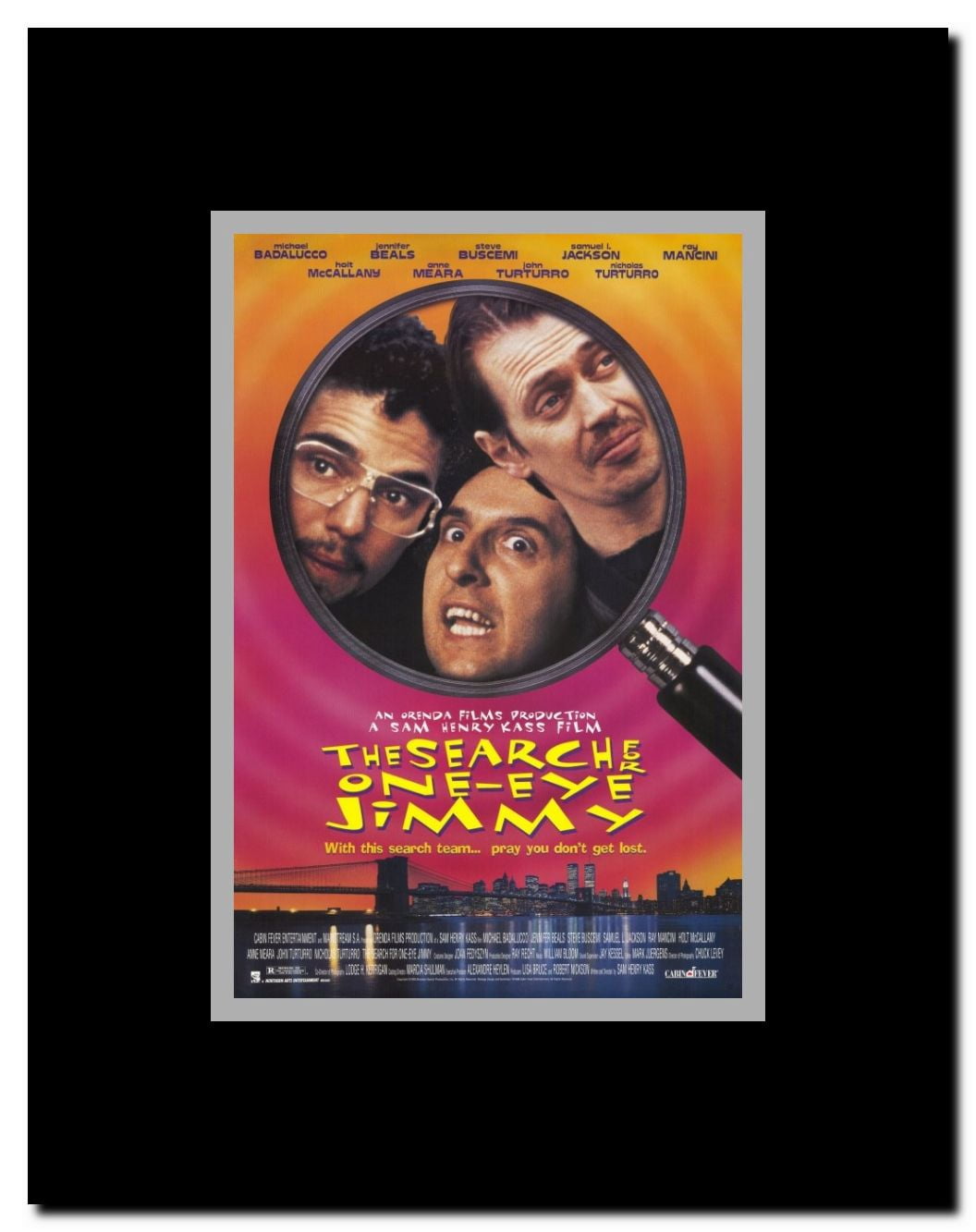 The Search for One-Eyed Jimmy Framed Movie Poster