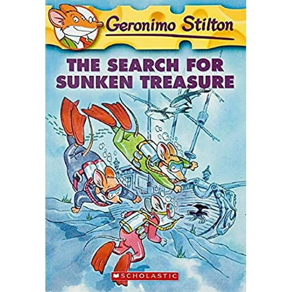Pre-Owned The Search for Sunken Treasure (Geronimo Stilton #25), 25 (Paperback) 043984116X 9780439841160