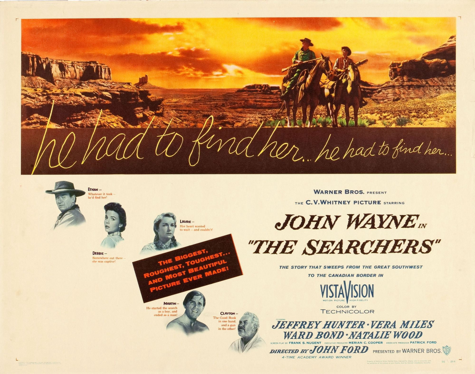 The Searchers Canvas Art - (28 x 22)