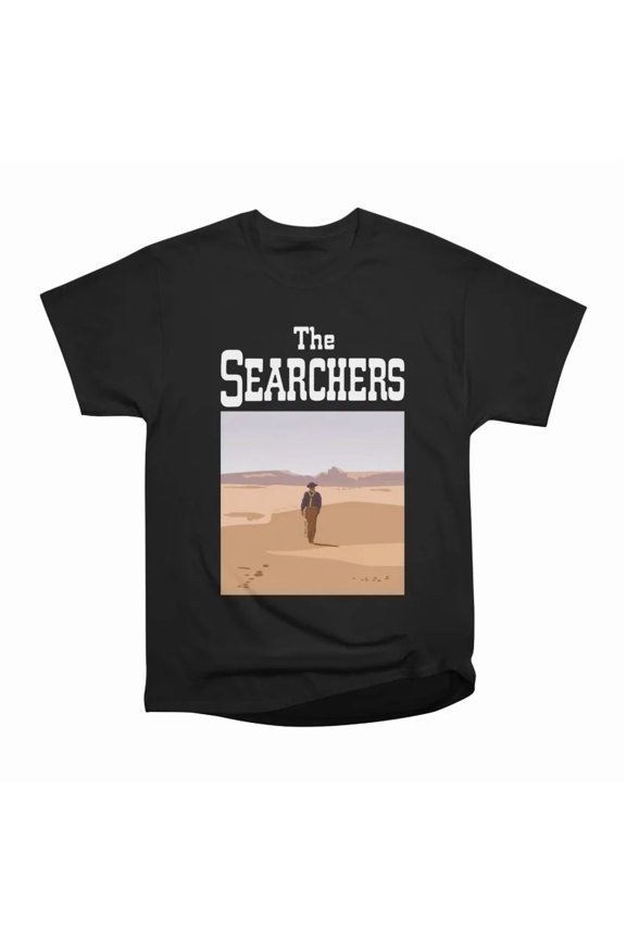 The Searchers Title Illustration T-Shirt Tee Gift For Him Merch For Her Apparel For Friend