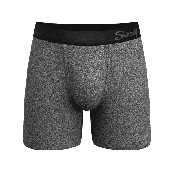 The Seattle Skyline - Shinesty Black Marble Heather Ball Hammock Pouch Underwear  5X