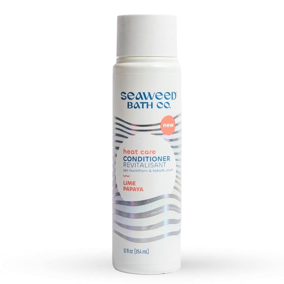 SEAWEED BATH CO - Heat Care Shampoo, Lime Papaya Scent 12FO ( Pack of 1)