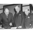 thumbnail image 1 of The Sec Hearing Into Amadeo Giannini'S (Center) History (24 x 18), 1 of 1