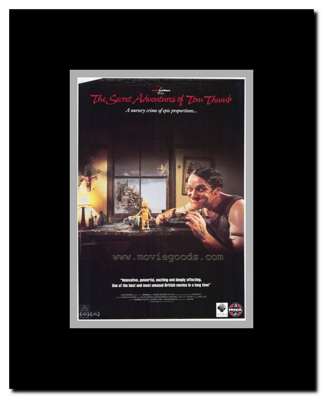 The Secret Adventures Of Tom Thumb Framed Movie Poster