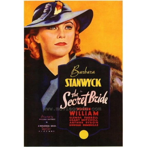 The Secret Bride Movie Poster - 27 x 40 in.