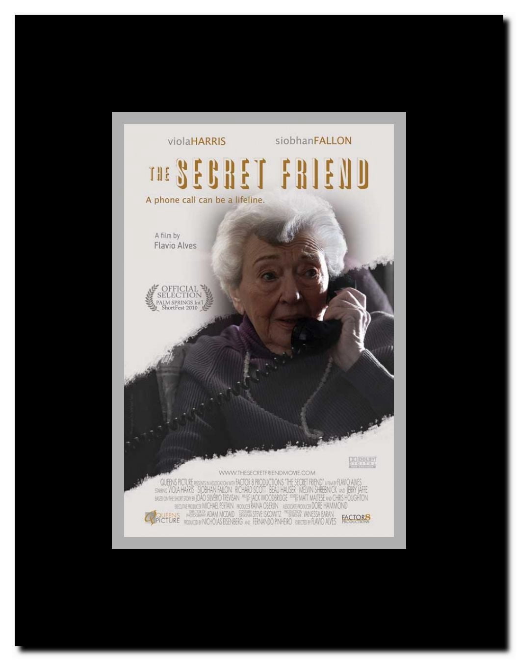 The Secret Friend Framed Movie Poster
