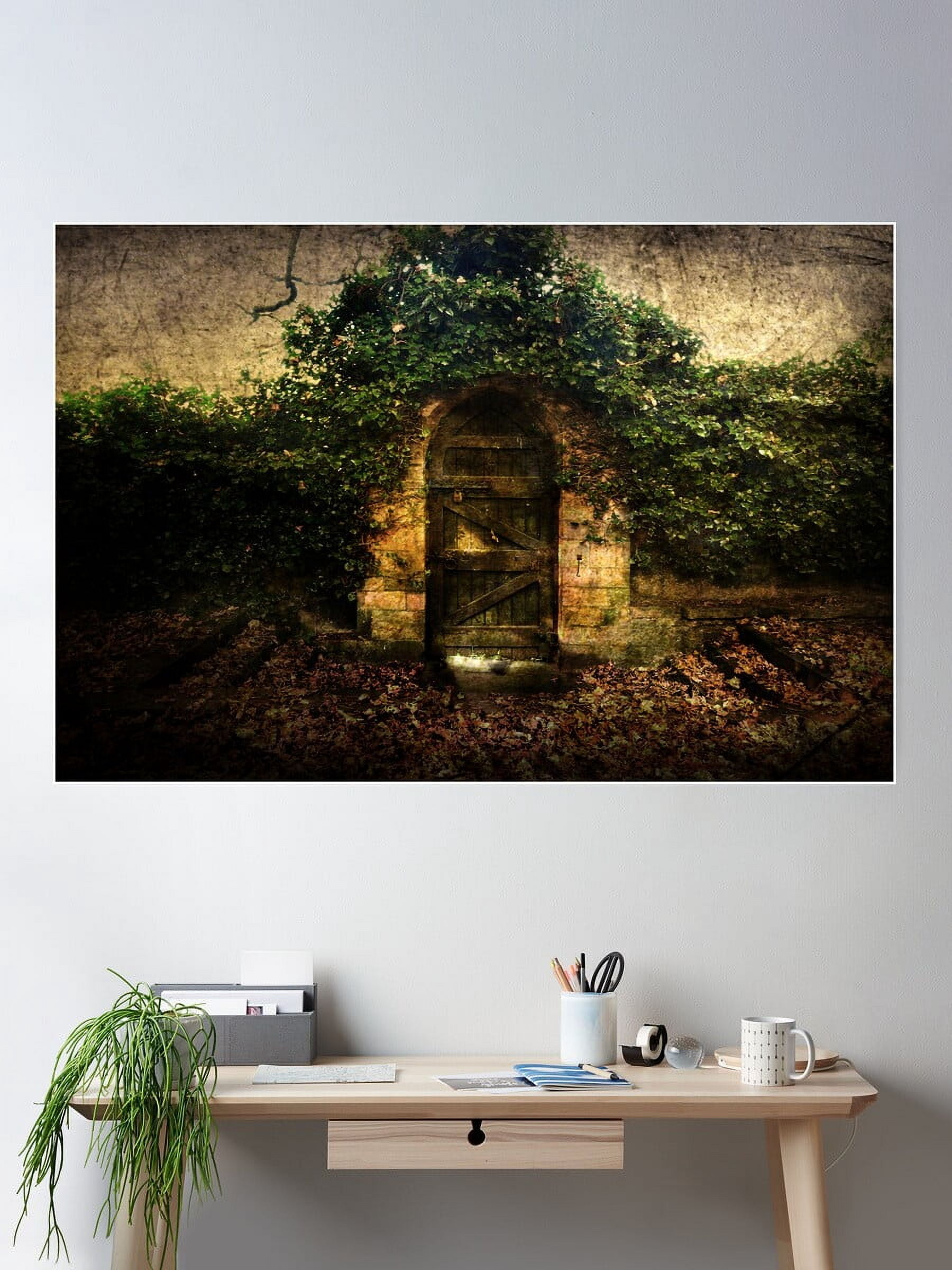 *The Secret Garden* Poster Wall Art, Modern Wall Decor For Living Room ...