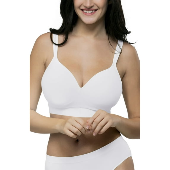 Underoutfit The Secret Infinitive Support Bra Small White