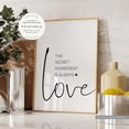 thumbnail image 1 of The Secret Ingredient Is Love Kitchen Quote Poster, Stretched Size 12x18, 1 of 4