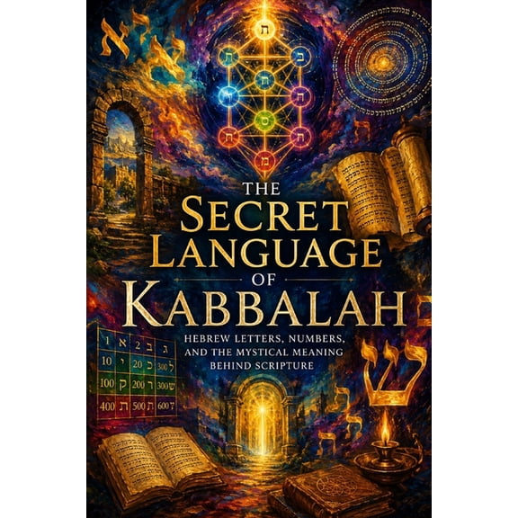 The Secret Language of Kabbalah: Hebrew Letters, Numbers, and the Mystical Meaning Behind Scripture, (Paperback)