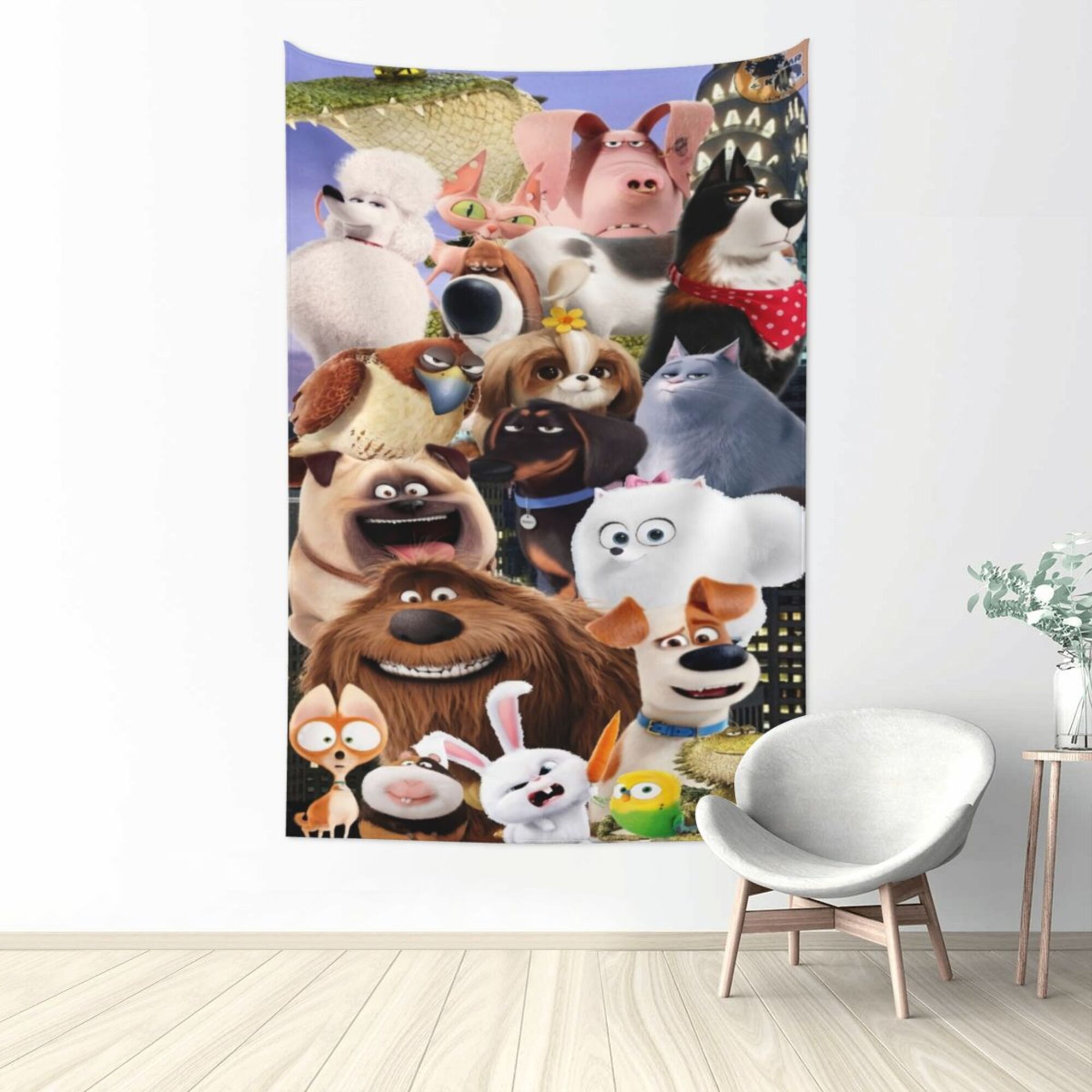 RoomMates TAP5353LG Vreemdeling Dingen X Slager Billy De Piggyback Tapestry : Butcher Billy