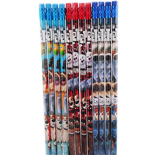 The Secret Life of Pets 12 Wood Pencils Pack