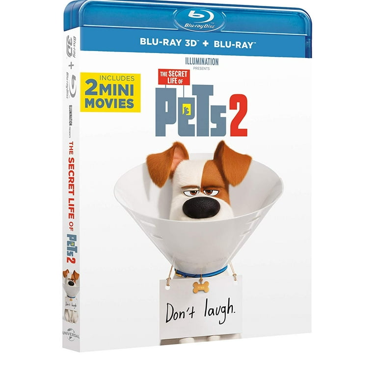 The Secret Life of Pets 3D Blu Ray