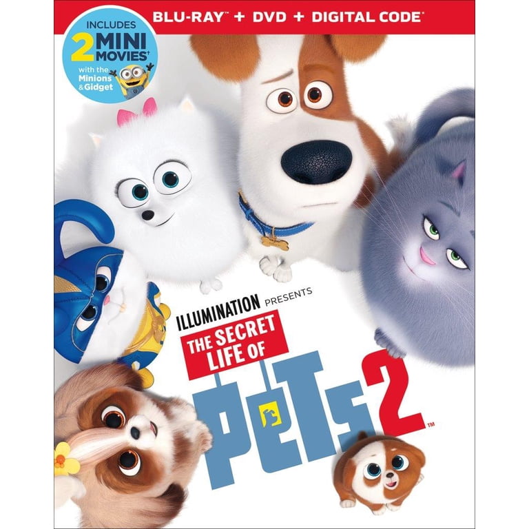 SDS, The Secret Life of Pets 2, Blu-ray + DVD, Family Movie