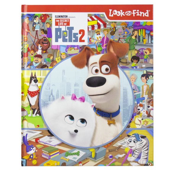 Pre-Owned The Secret Life of Pets 2 Look and Find Activity Book - PI Kids