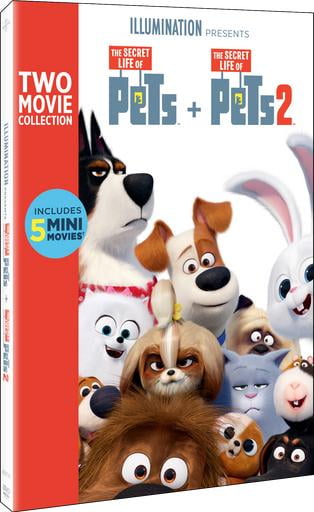 The Secret Life of Pets 2-Movie Collection DVD, Family Animated