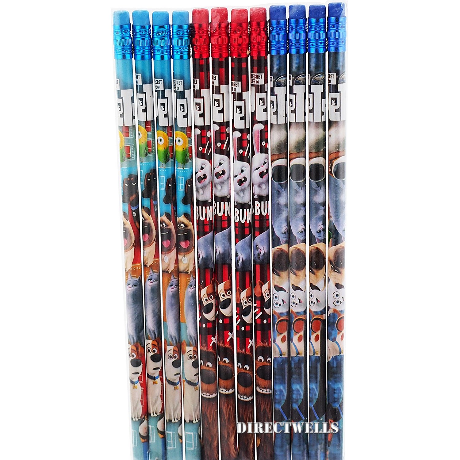The Secret Life of Pets 24 Wood Pencils Pack - image 1 of 2
