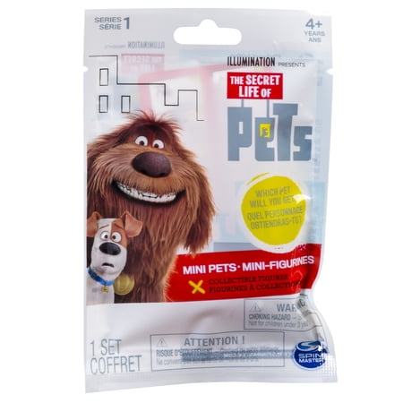 The Secret Life of Pets - Mini Pets Collectible Figure - Curious Max