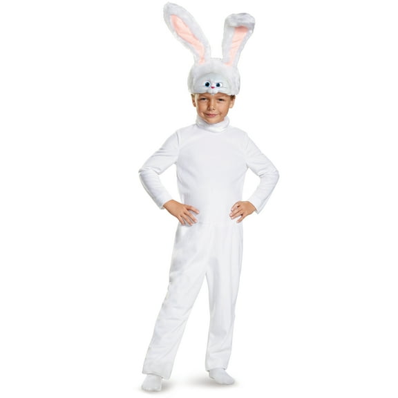 Girl's The Secret Life Of Pets Snowball Rabbit Bunny Costume Toddler 3T-4T
