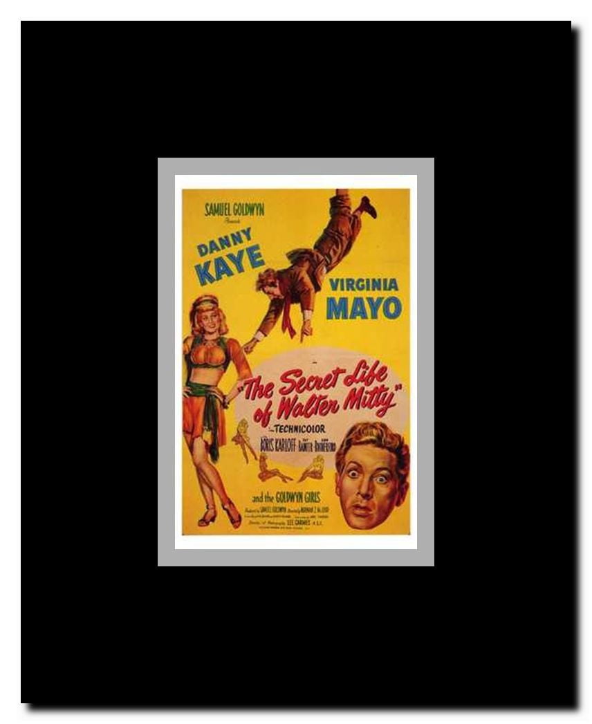 The Secret Life of Walter Mitty Framed Movie Poster