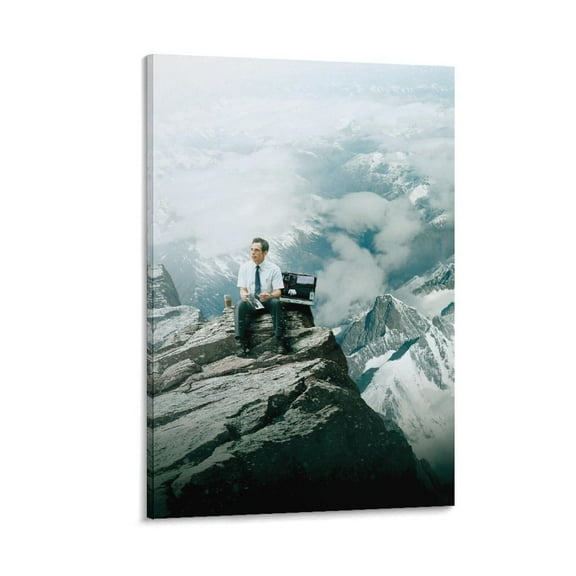 The Secret Life of Walter Mitty Movie Poster Poster Decorative Painting Canvas Wall Art Living Room Posters Bedroom Painting