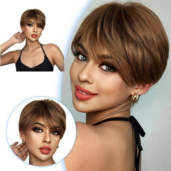 The Secret Of Women's Beauty Hair Defects Transformation With Synthetic Wig