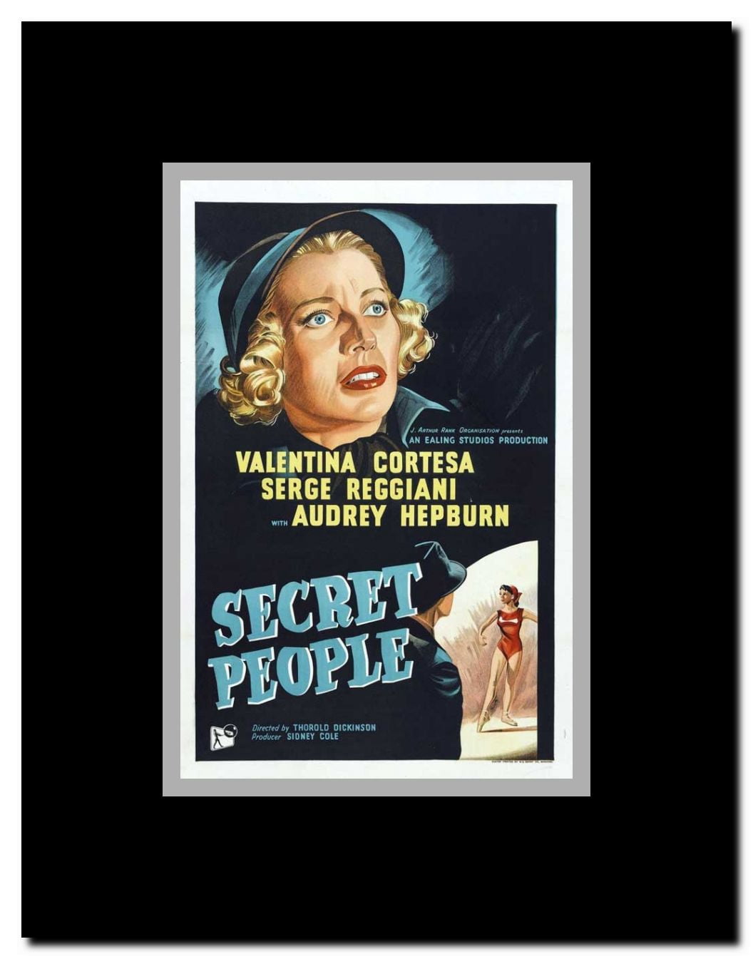 The Secret People Framed Movie Poster