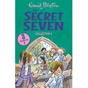 The Secret Seven 4 3 Books-in-1 by Enid Blyton Books 10-12 - Ages 6-8 - Paperback