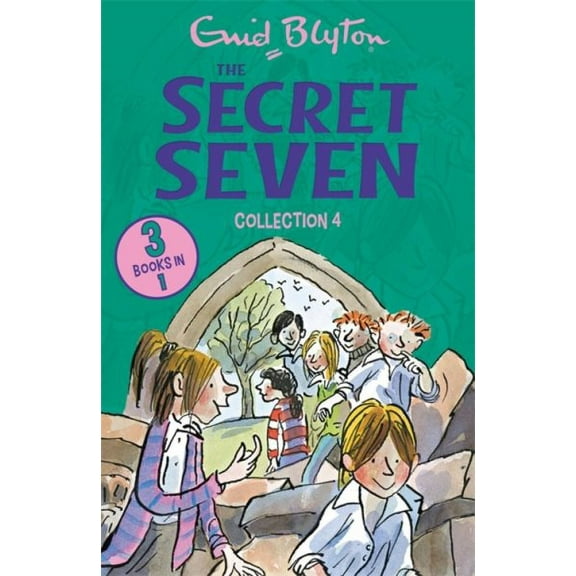 The Secret Seven 4 (3 Books-in-1) by Enid Blyton: Books 10-12 - Ages 6-8 - Paperback