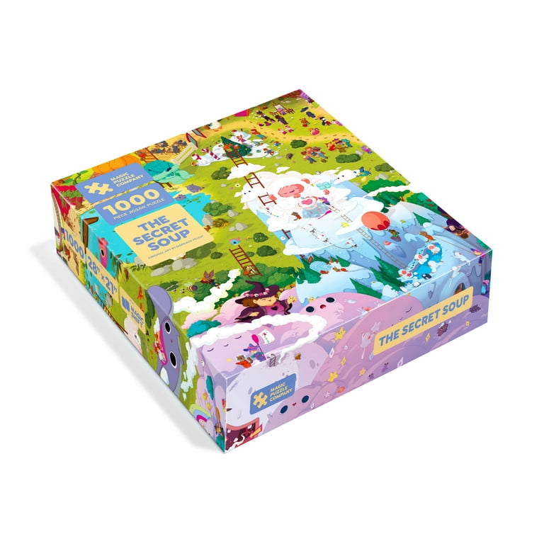 MAGIC PUZZLE（1000ピース）3種セット Magic Puzzle Company, The Secret Soup 1000 Piece Jigsaw