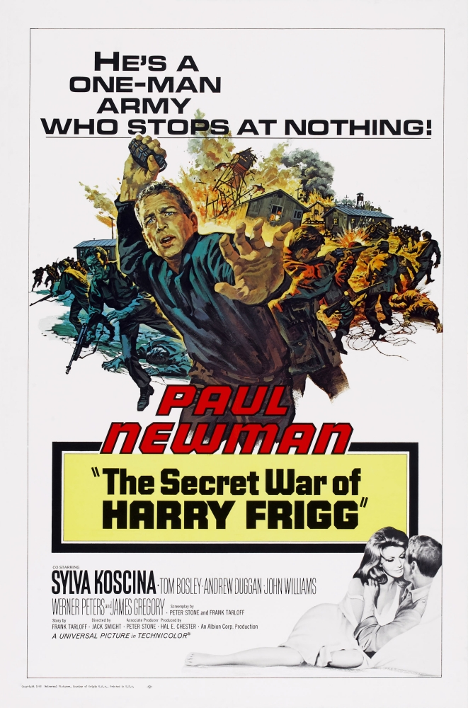 The Secret War Of Harry Frigg Canvas Art - (11 x 17)