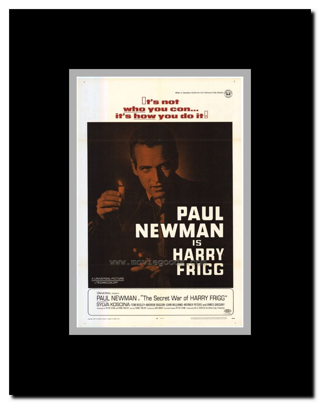 The Secret War of Harry Frigg Framed Movie Poster