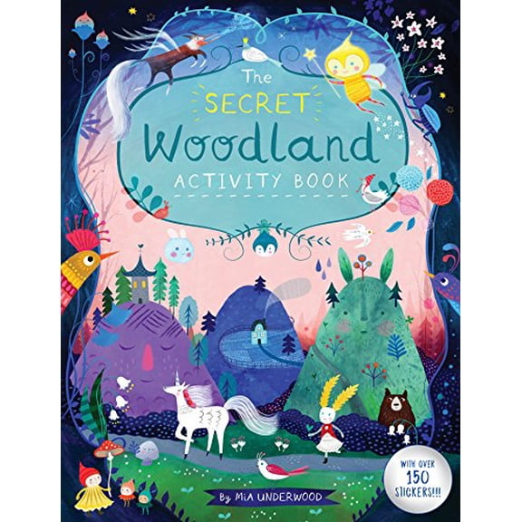 Pre-Owned The Secret Woodland Activity Book Paperback